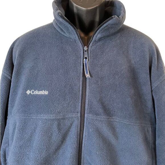 Columbia Fleece Zip Up Jacket - Picture 2 of 13